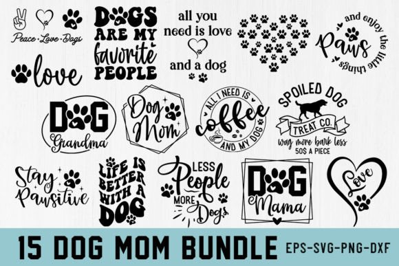 Download Dog Mom Svg Bundle Funny Quotes - Svg bundle Collection