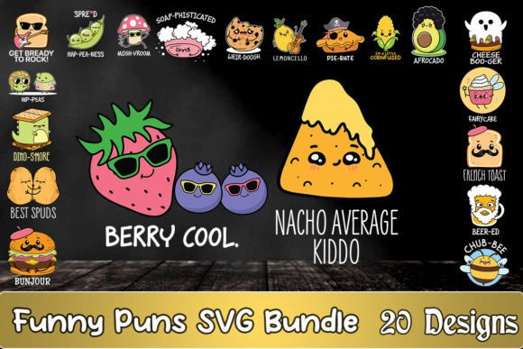 Download Funny Puns SVG Bundle - Svg bundle Collection