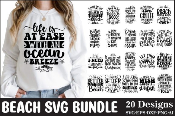 Download Beach SVG Bundle Designs - Svg bundle Collection
