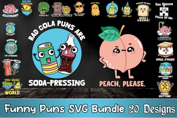 Download Funny Puns SVG Bundle - Svg bundle Collection