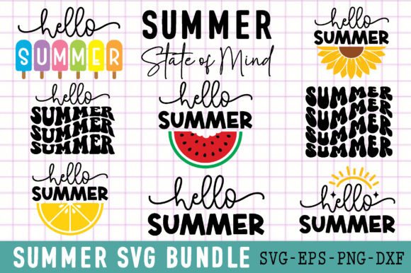 Download Hello Summer SVG Bundle - Svg bundle Collection