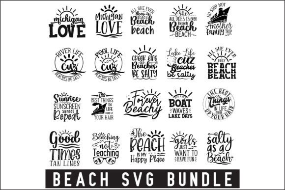 Download Beach Svg Bundle - Svg bundle Collection