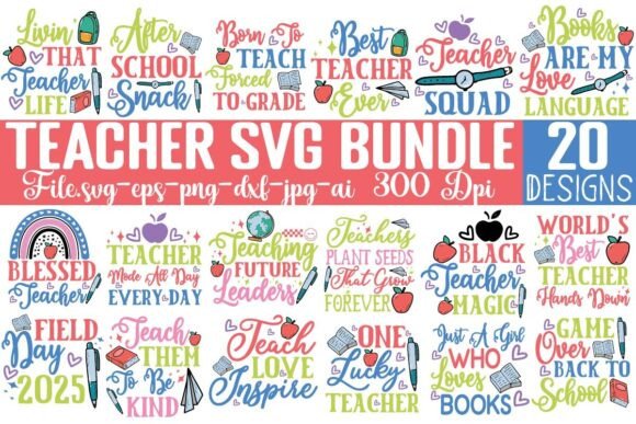 Download Teacher SVG Bundle - Svg bundle Collection