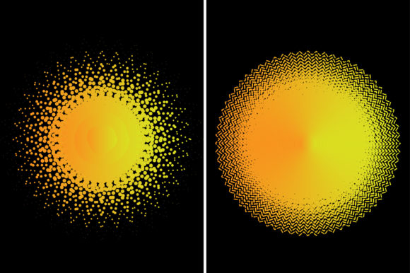 Download Halftone Circle, Symmetry - Symmetry Collection