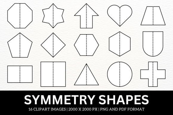 Download Symmetrical Shapes - Symmetry Cliparts - Symmetry Collection