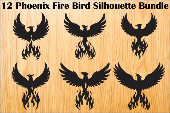 Download Phoenix Fire Bird SVG Bundle - Svg bundle Collection