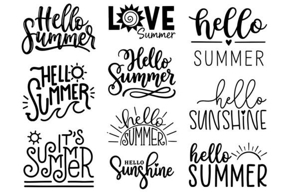 Download Hello Summer SVG Bundle - Svg bundle Collection