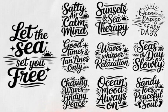 Download Beach SVG Bundle | Summer Quotes SVG - Svg bundle Collection