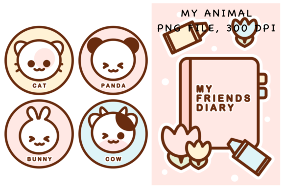 Download My Animal Sticker - Animal sticker Collection