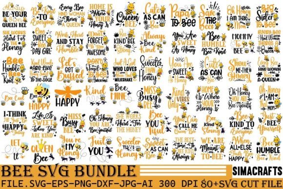 Download Bee Honey Bundle Quotes SVG Bundle - Svg bundle Collection