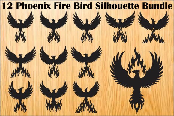 Download Phoenix Fire Bird SVG Bundle - Svg bundle Collection