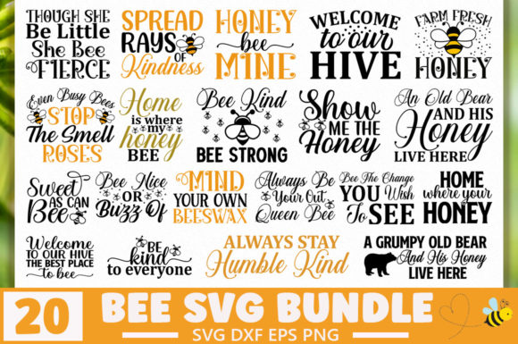 Download Bee SVG Bundle - Svg bundle Collection