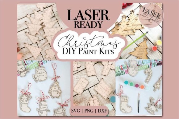 Download Christmas DIY Paint Kit Laser SVG Bundle - Svg bundle Collection